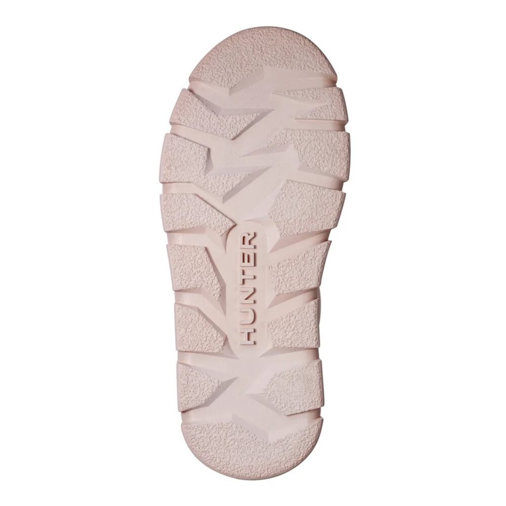 Hunter Women's Moon Lug Sole Insulated Waterproof Snow Booties in Light Natural - Picture 9 of 10